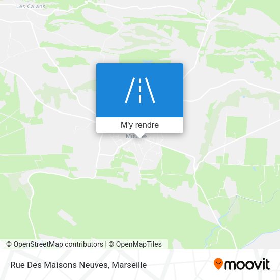 Rue Des Maisons Neuves plan