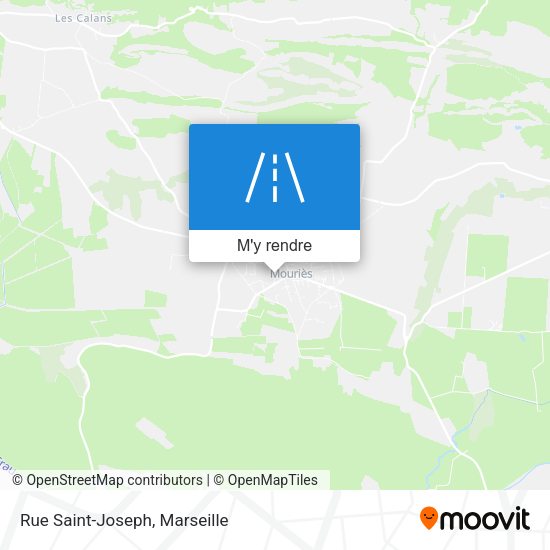 Rue Saint-Joseph plan