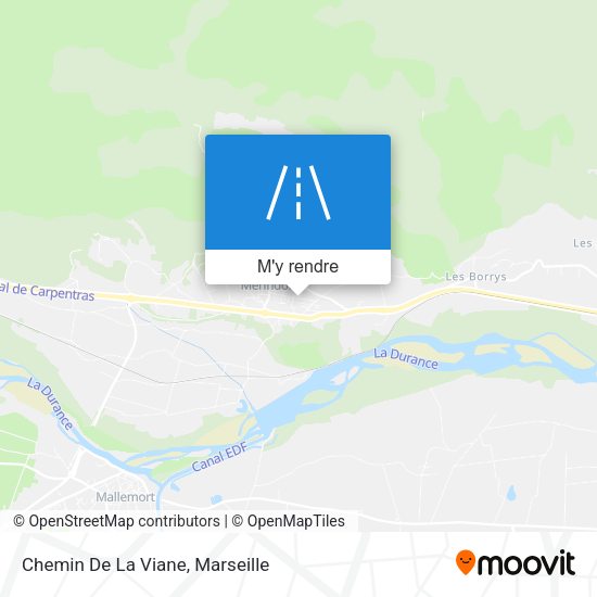 Chemin De La Viane plan