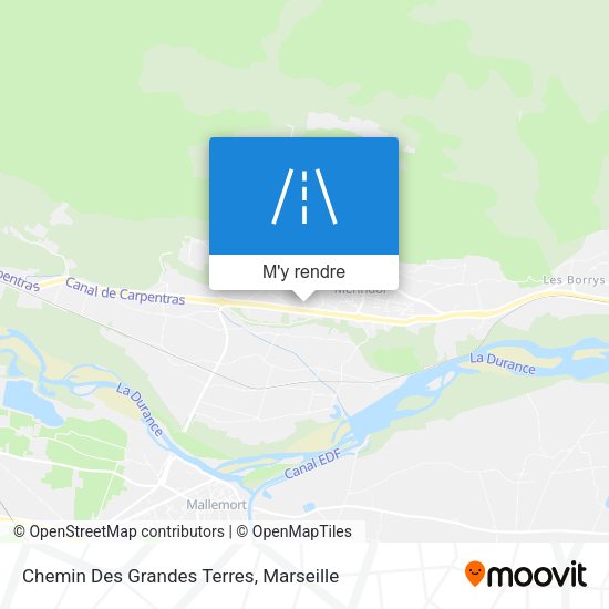 Chemin Des Grandes Terres plan