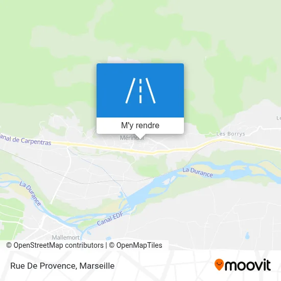 Rue De Provence plan