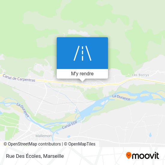Rue Des Écoles plan