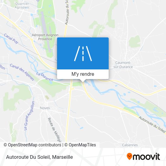 Autoroute Du Soleil plan