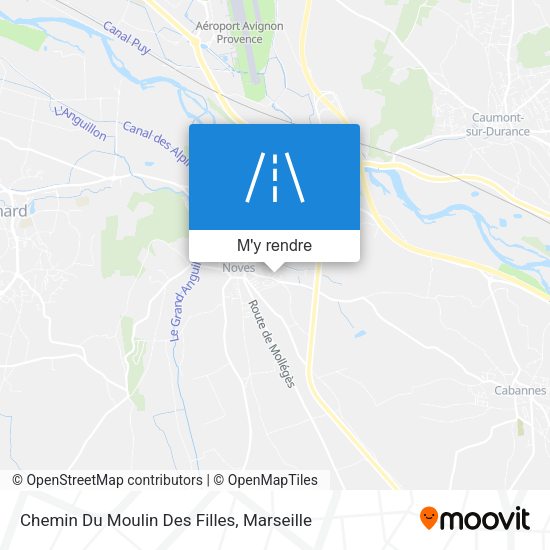 Chemin Du Moulin Des Filles plan