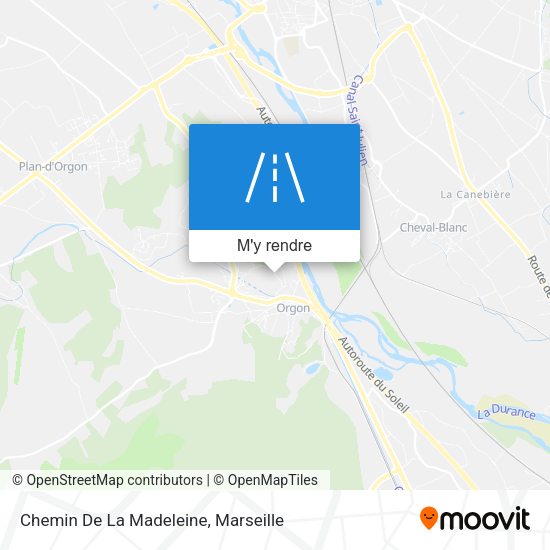 Chemin De La Madeleine plan