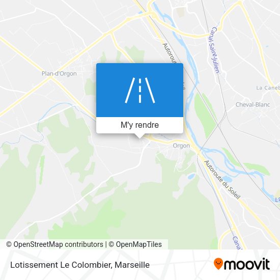 Lotissement Le Colombier plan