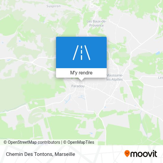 Chemin Des Tontons plan