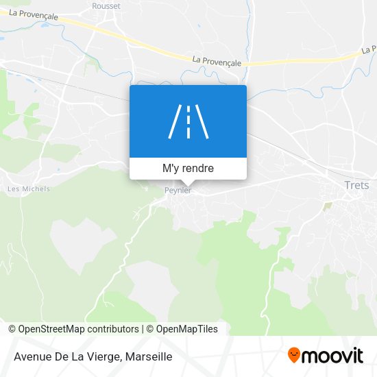 Avenue De La Vierge plan