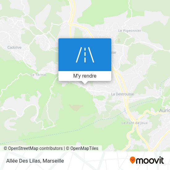 Allée Des Lilas plan