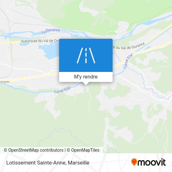 Lotissement Sainte-Anne plan