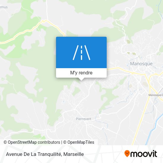 Avenue De La Tranquilité plan