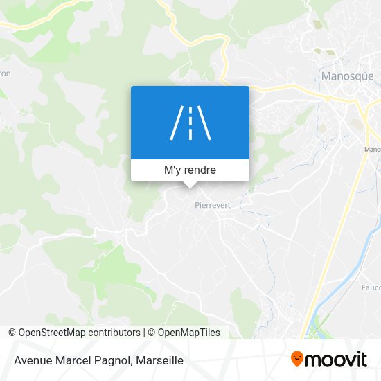Avenue Marcel Pagnol plan