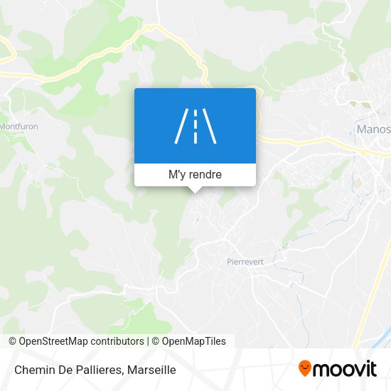 Chemin De Pallieres plan