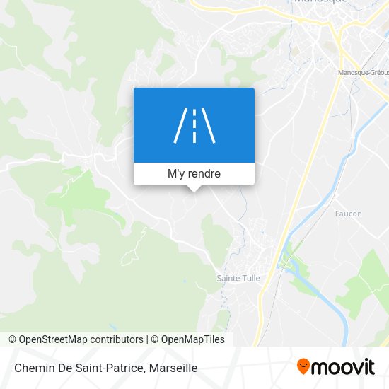 Chemin De Saint-Patrice plan