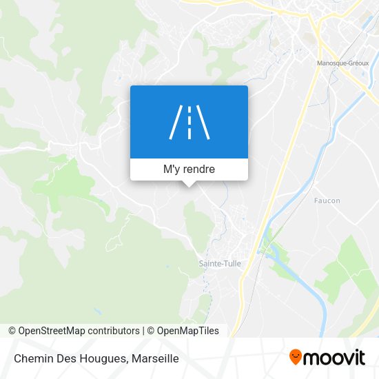 Chemin Des Hougues plan