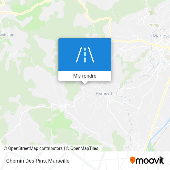 Chemin Des Pins plan