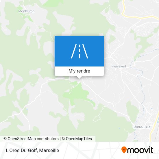 L'Orée Du Golf plan