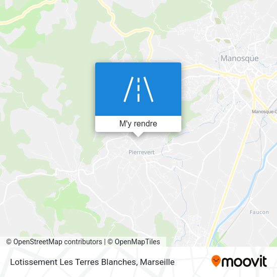 Lotissement Les Terres Blanches plan