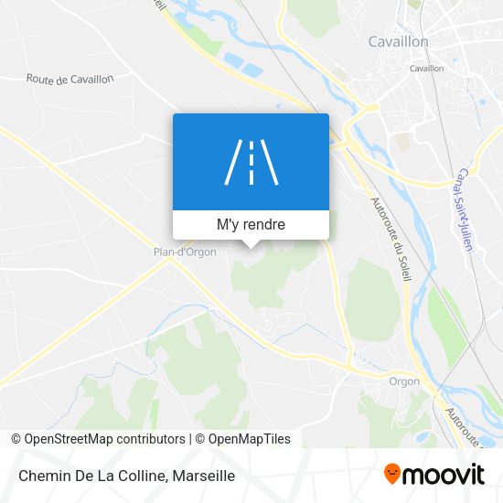 Chemin De La Colline plan