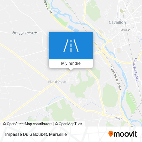 Impasse Du Galoubet plan