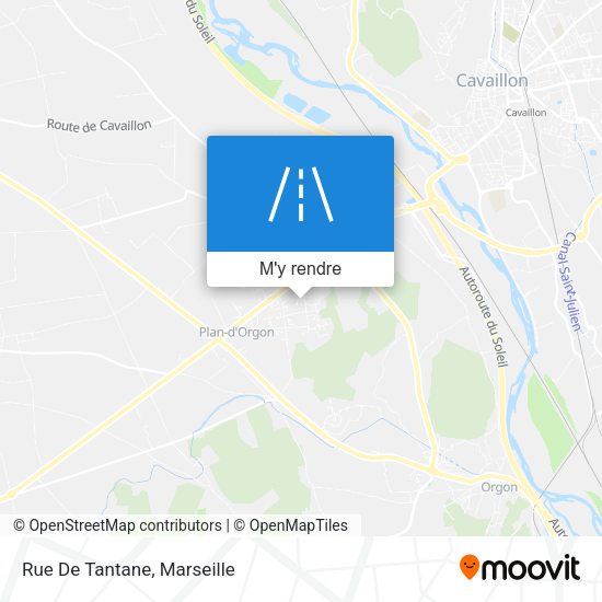 Rue De Tantane plan