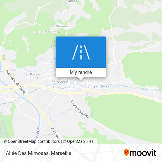 Allée Des Mimosas plan