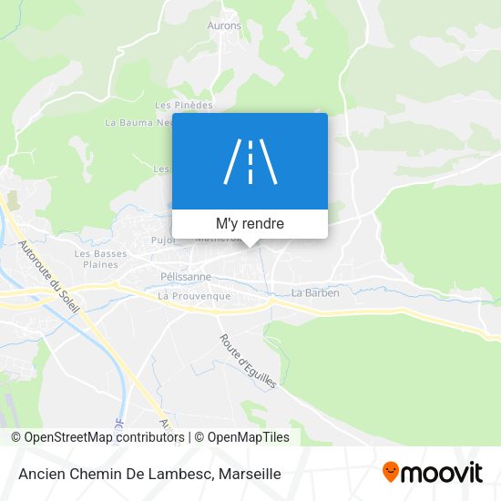 Ancien Chemin De Lambesc plan