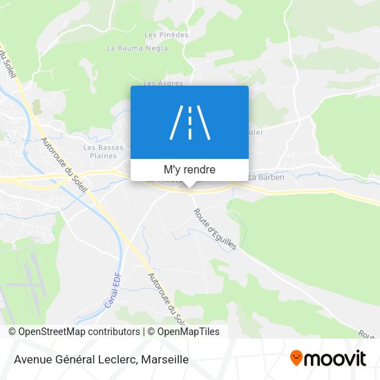 Avenue Général Leclerc plan