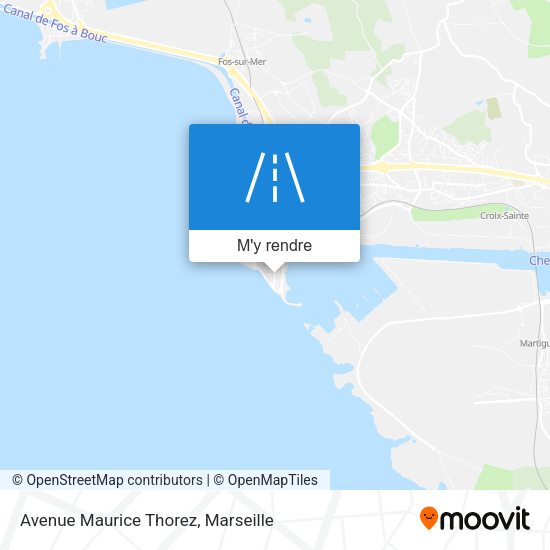 Avenue Maurice Thorez plan