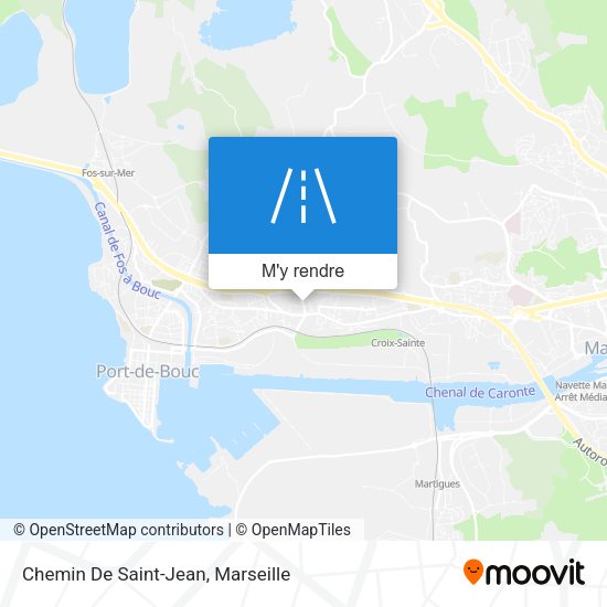Chemin De Saint-Jean plan
