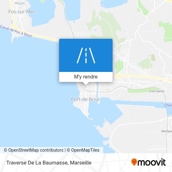 Traverse De La Baumasse plan