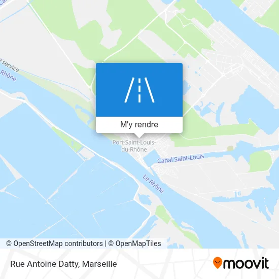 Rue Antoine Datty plan