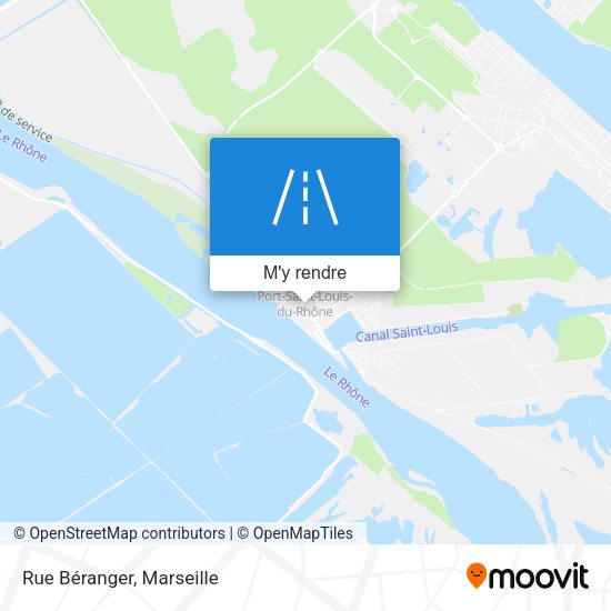 Rue Béranger plan