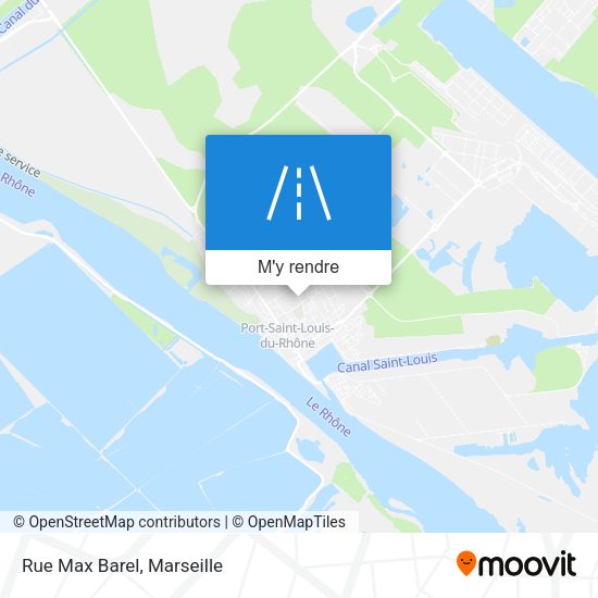 Rue Max Barel plan