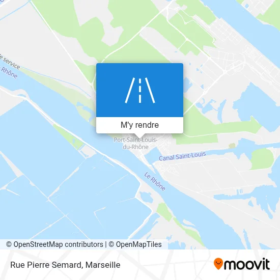 Rue Pierre Semard plan