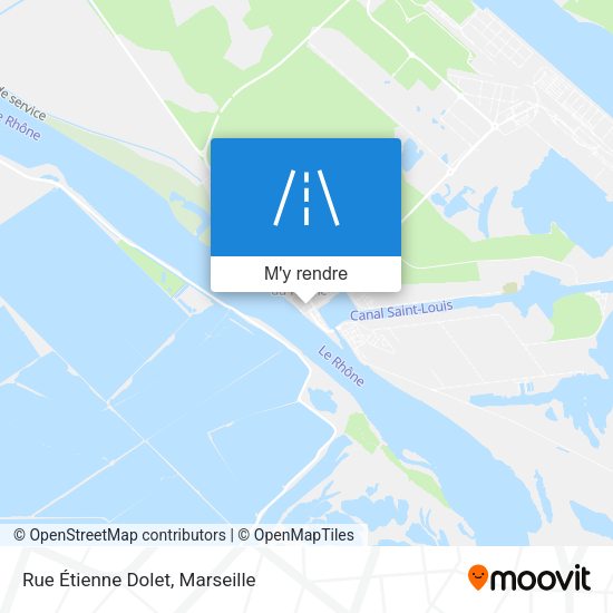 Rue Étienne Dolet plan