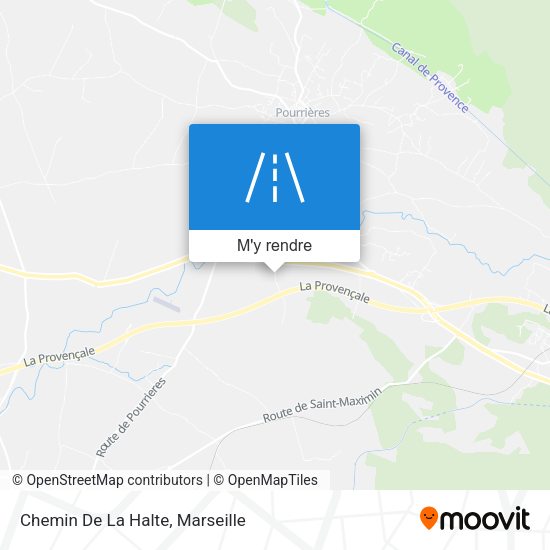 Chemin De La Halte plan