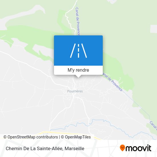 Chemin De La Sainte-Allée plan