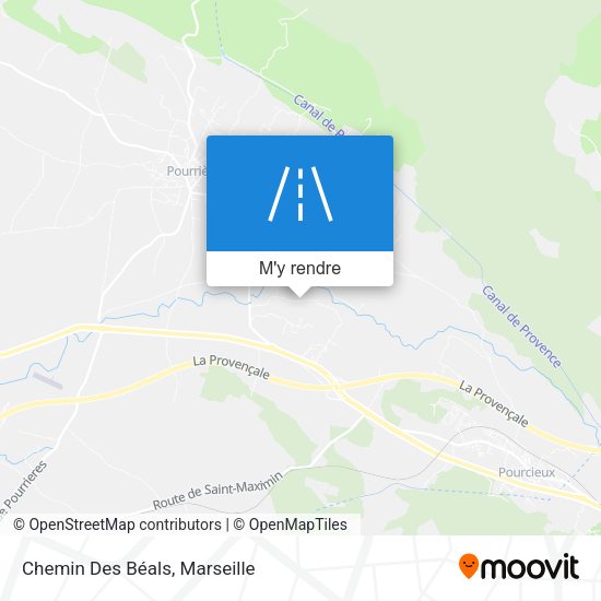 Chemin Des Béals plan