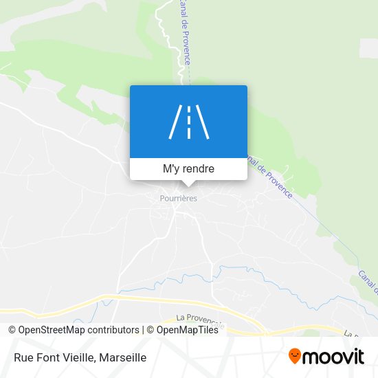 Rue Font Vieille plan