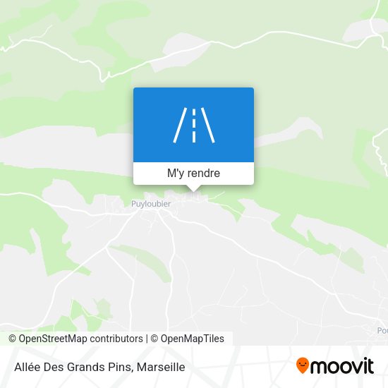 Allée Des Grands Pins plan