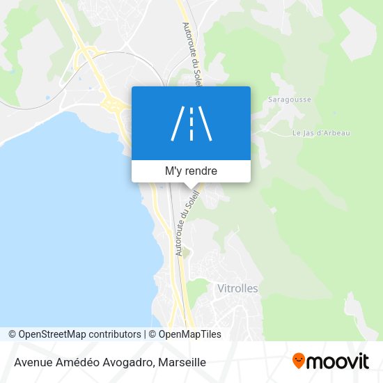 Avenue Amédéo Avogadro plan