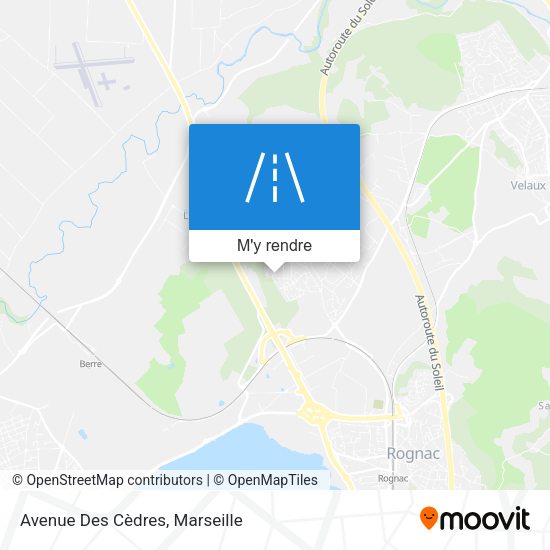 Avenue Des Cèdres plan