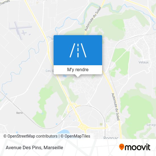 Avenue Des Pins plan