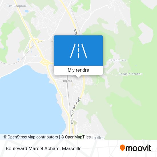 Boulevard Marcel Achard plan