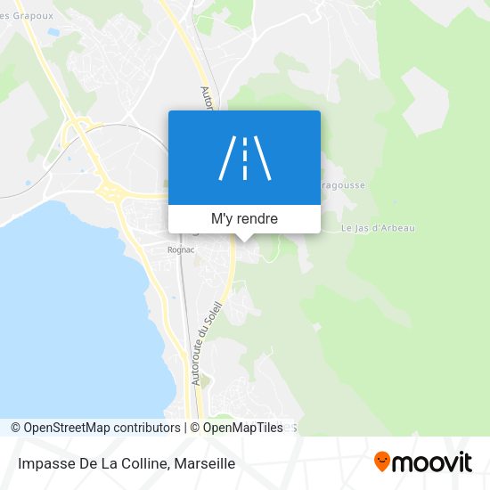 Impasse De La Colline plan