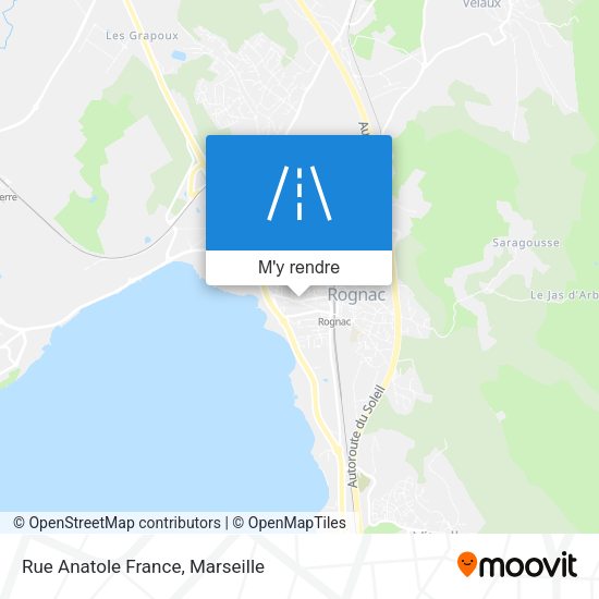 Rue Anatole France plan