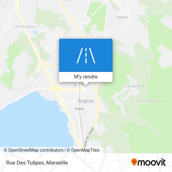 Rue Des Tulipes plan