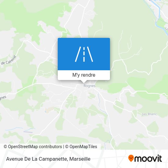 Avenue De La Campanette plan