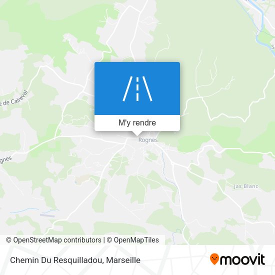 Chemin Du Resquilladou plan
